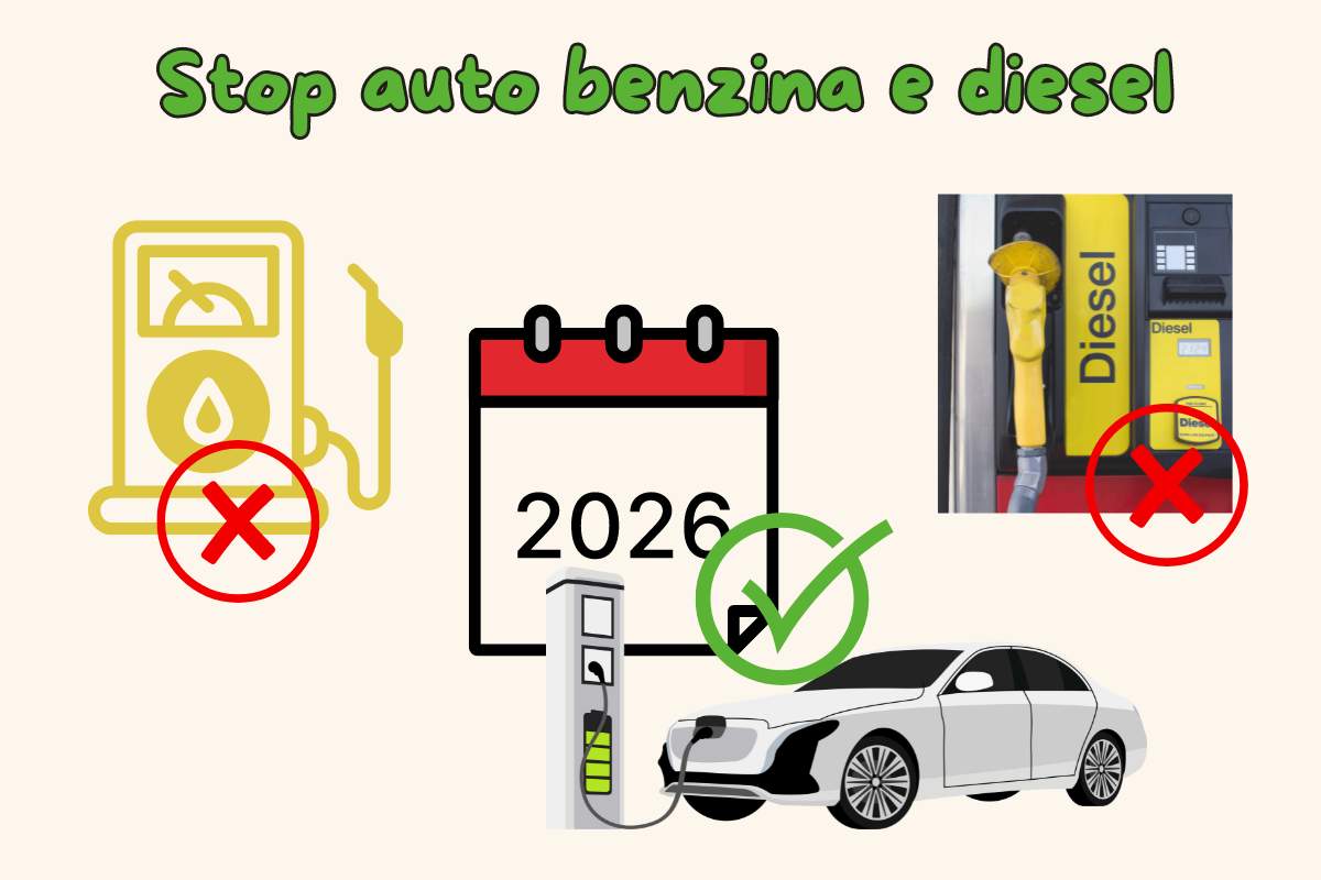 Stop auto diesel e benzina