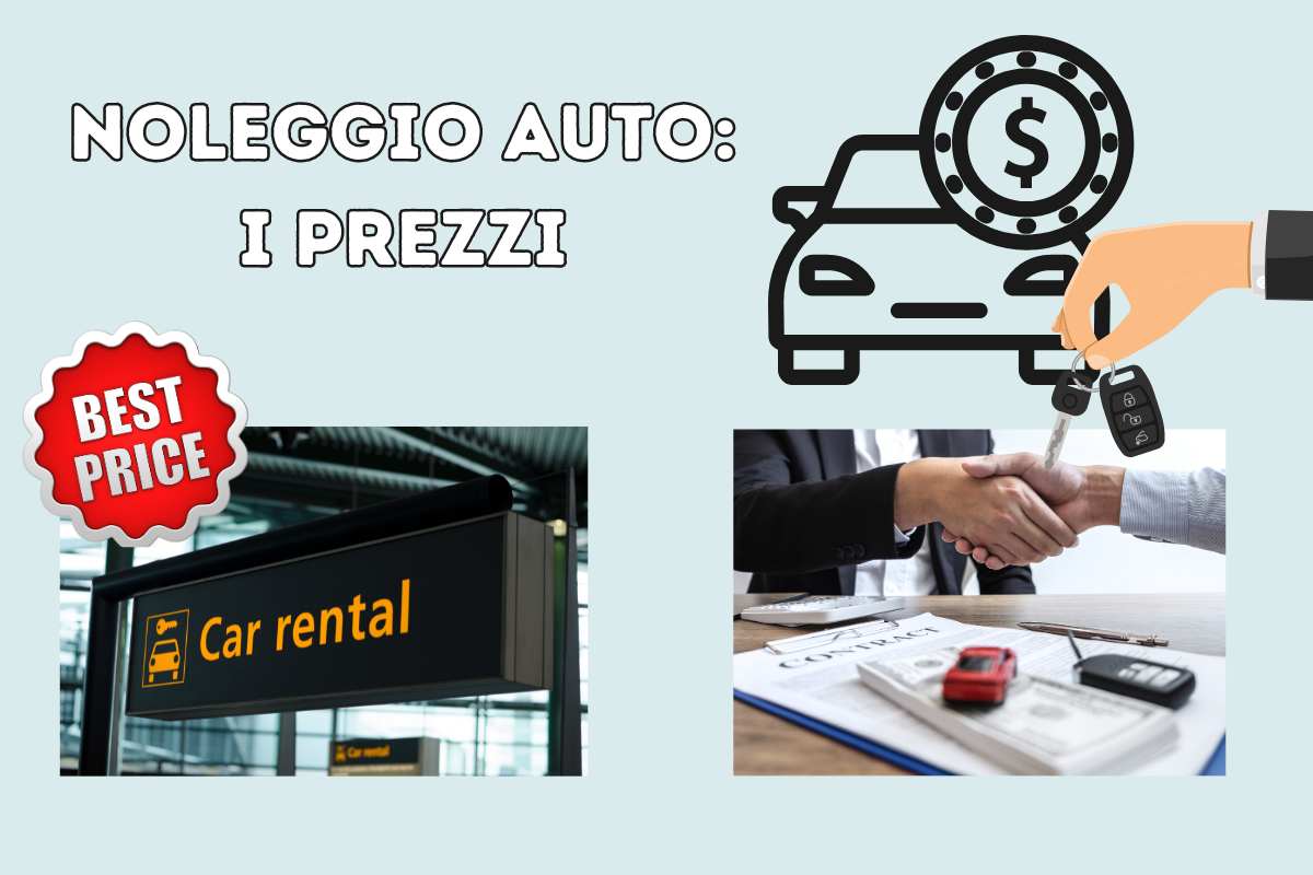 noleggio auto i prezzi