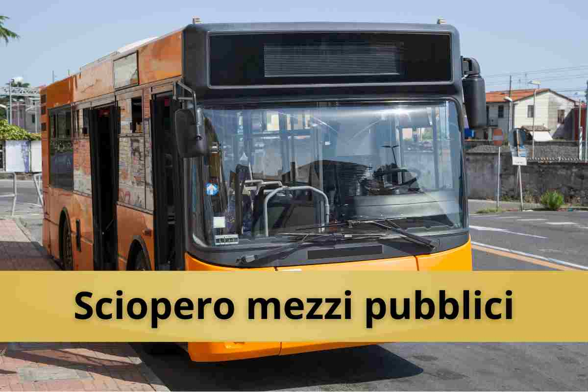 sciopero mezzi pubblici