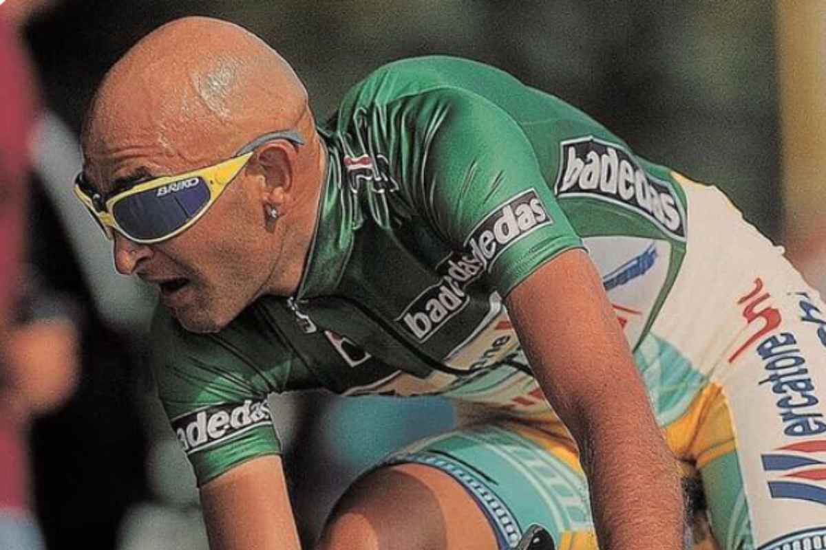 il ciclista Marco Pantani