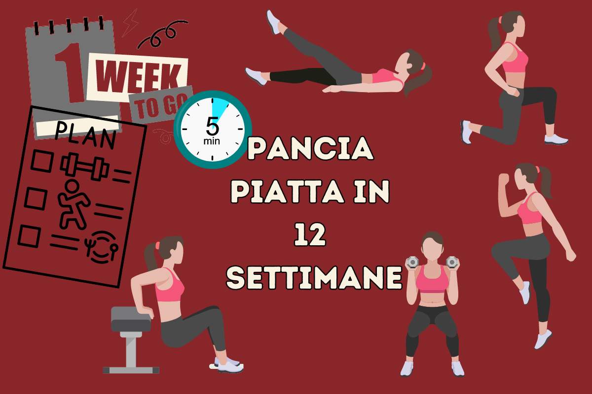 Pancia piatta in 12 settimane