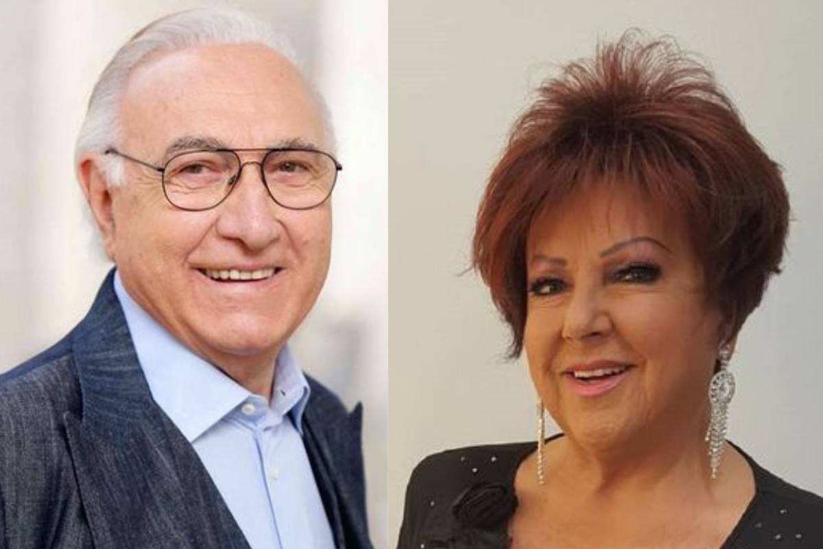 Pippo Baudo e Orietta Berti